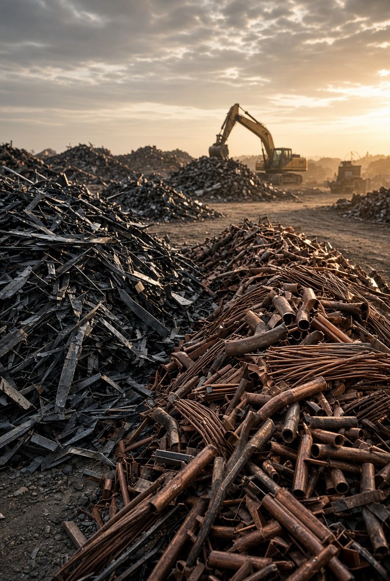 Industrial scrap metal operations